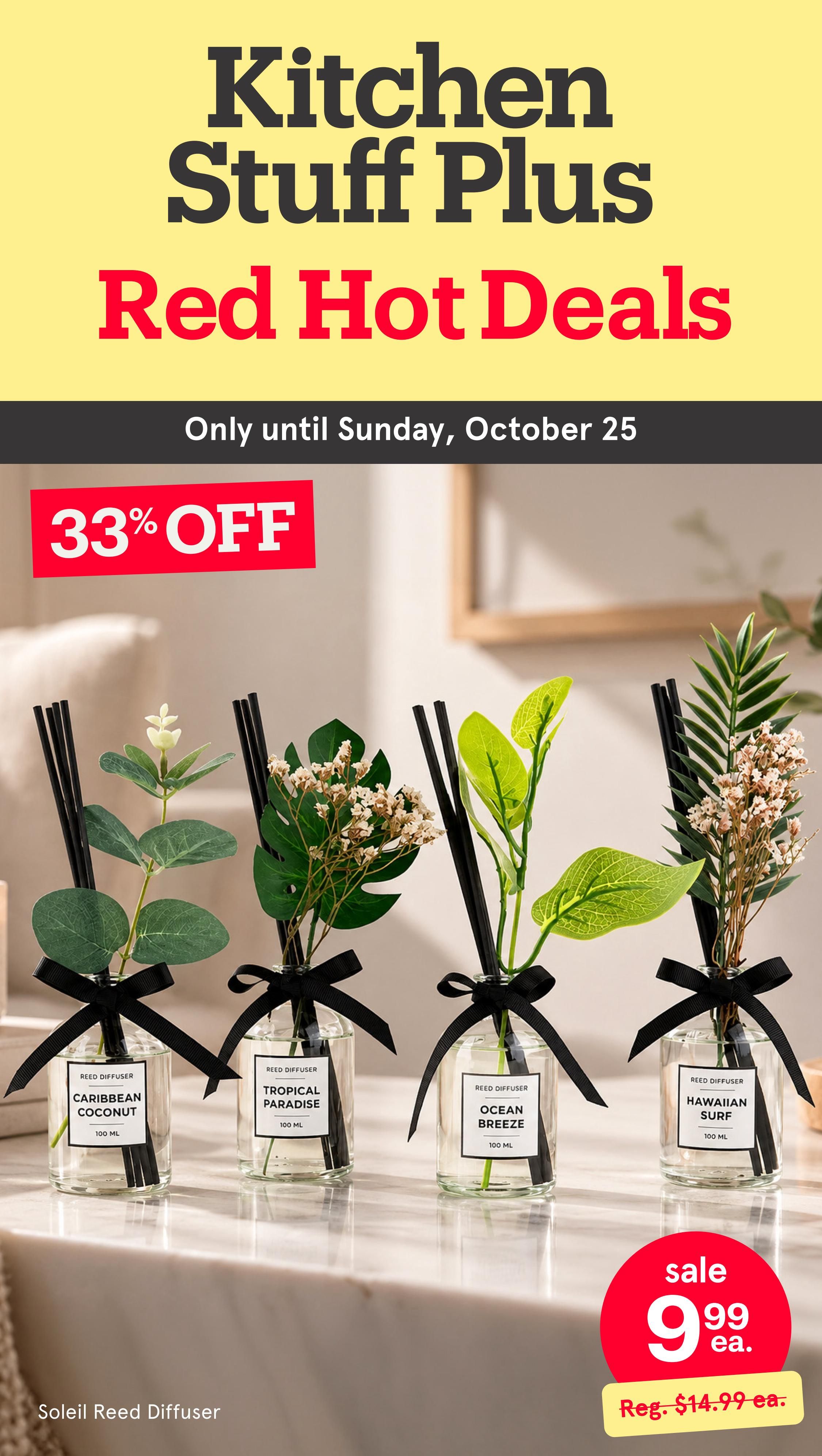 Kitchen Stuff Plus Red Hot Deals Flyer October 19 to 25