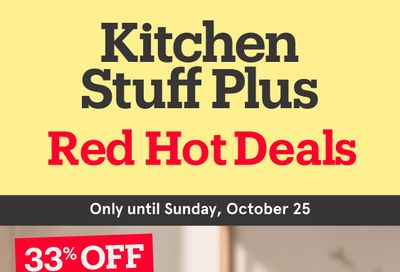Kitchen Stuff Plus Red Hot Deals Flyer October 19 to 25
