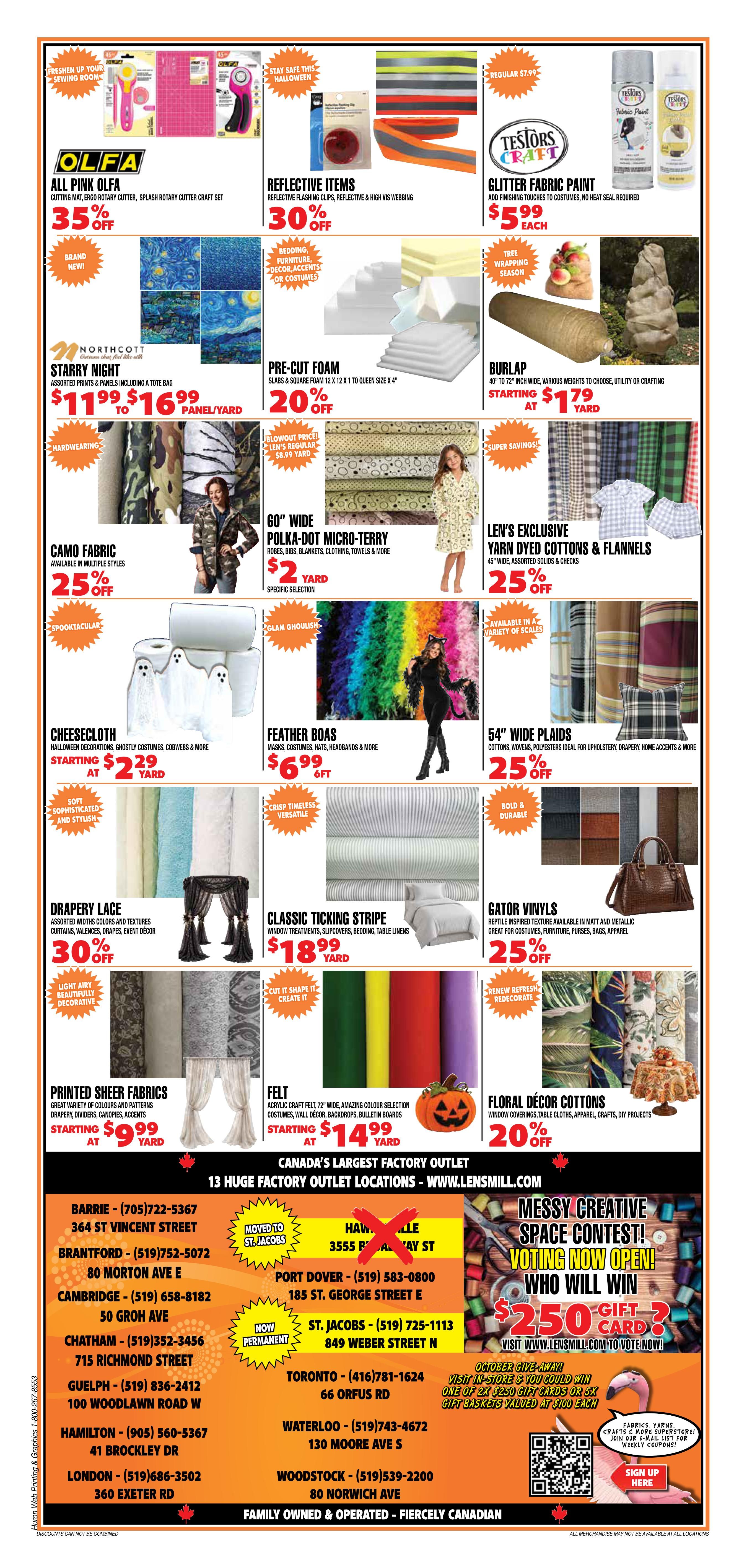 Len's Mill Stores Flyer October 19 to November 1