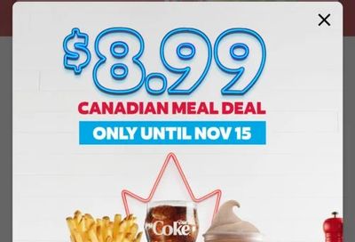 Wendy's: Dave single+small fry+sm drink+sm frosty $8.99 until November 11