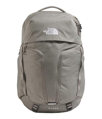 THE NORTH FACE Surge Laptop Pack, Stone Slab Lt Hth/Stone Slab, OSFA