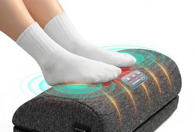 Heated Massage Footrest