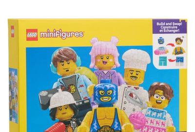 LEGO Minifigures 100-Piece Blind Puzzle Set 6-Pack | 1 Puzzle per Package, Build and Swap Minifigure Puzzles, Mystery Character, Ages 6+, by Just Play, for Puzzle Enthusiasts