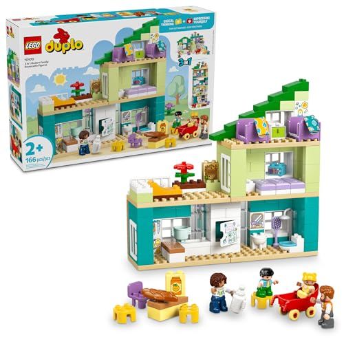 LEGO DUPLO Town 3 in 1 Modern Family House with Figures 10470 LEGO DUPLO Town 3 in 1 Modern Family House with Figures 10470