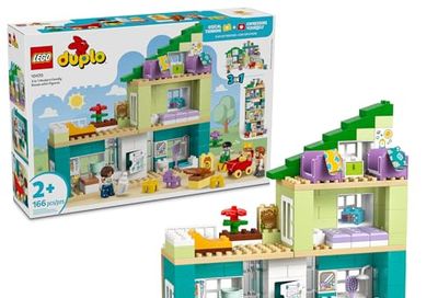 LEGO DUPLO Town 3 in 1 Modern Family House with Figures 10470