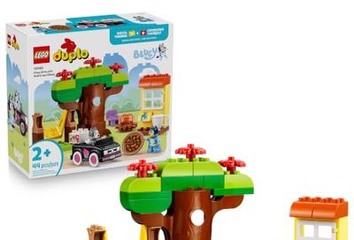 LEGO DUPLO Bluey Pizza Girls with Muffin and Bluey 10469 | Building Toys for Toddlers, Ages 2+, Sturdy Build for Pretend Play, Develops Fine Motor Skills, 44 pieces, Gift for Birthdays