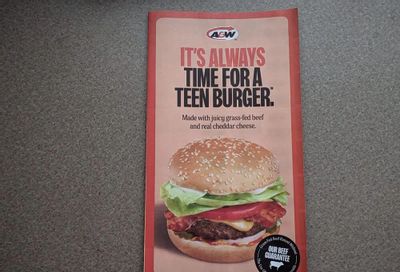 A&W: Mid-October 2026 to early January 2027 A&W mail coupons - Manitoba (and probably others?)