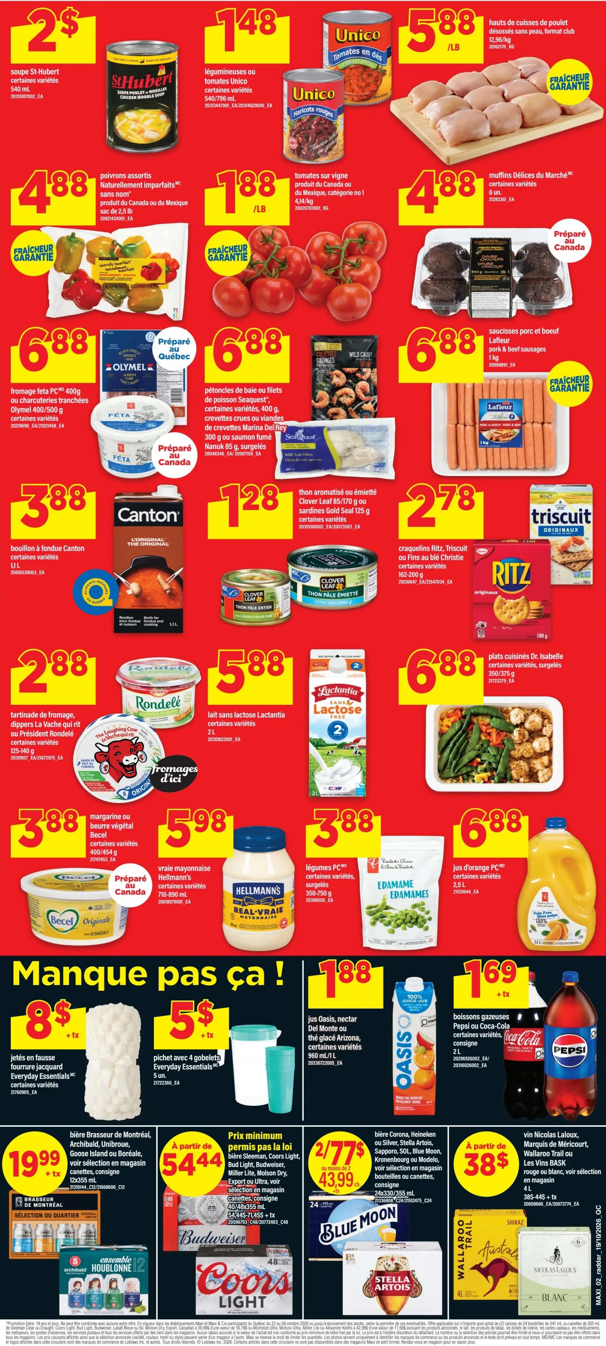 Maxi Flyer October 22 to 28