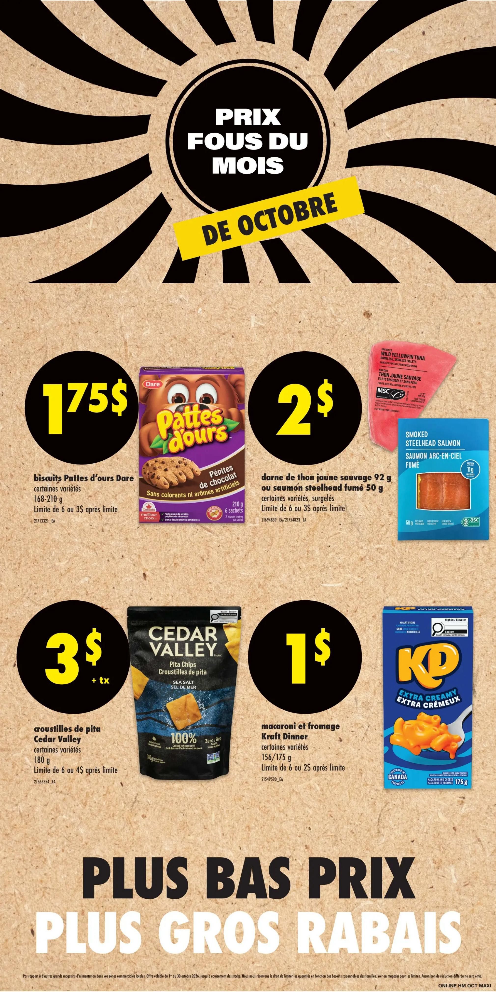 Maxi Flyer October 22 to 28