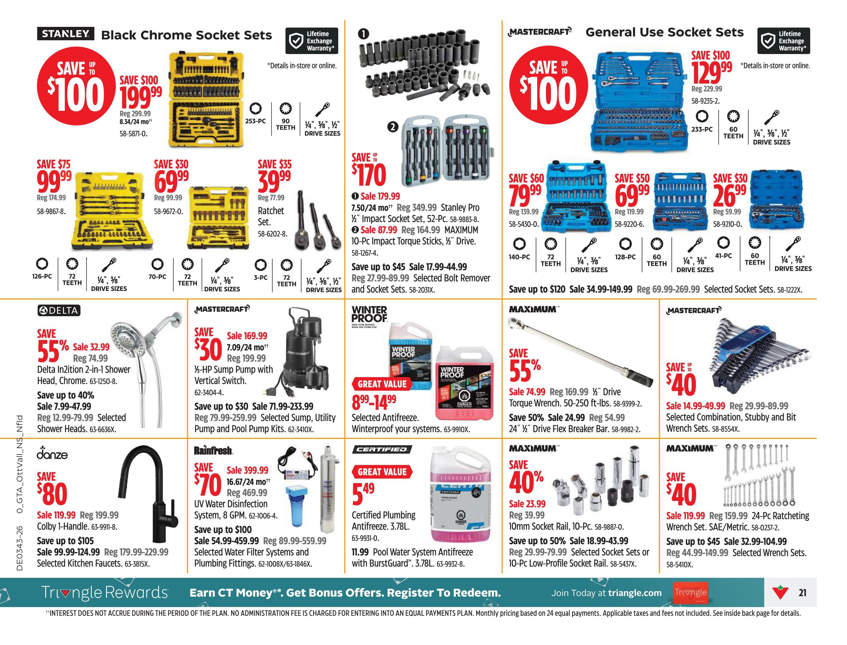Canadian Tire (Atlantic) Flyer October 22 to 28