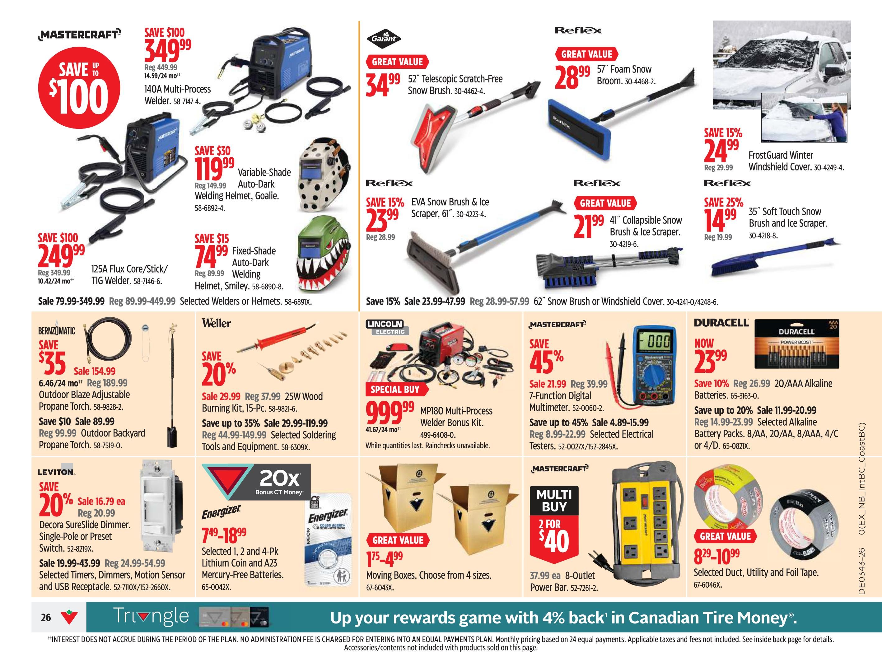 Canadian Tire (Atlantic) Flyer October 22 to 28