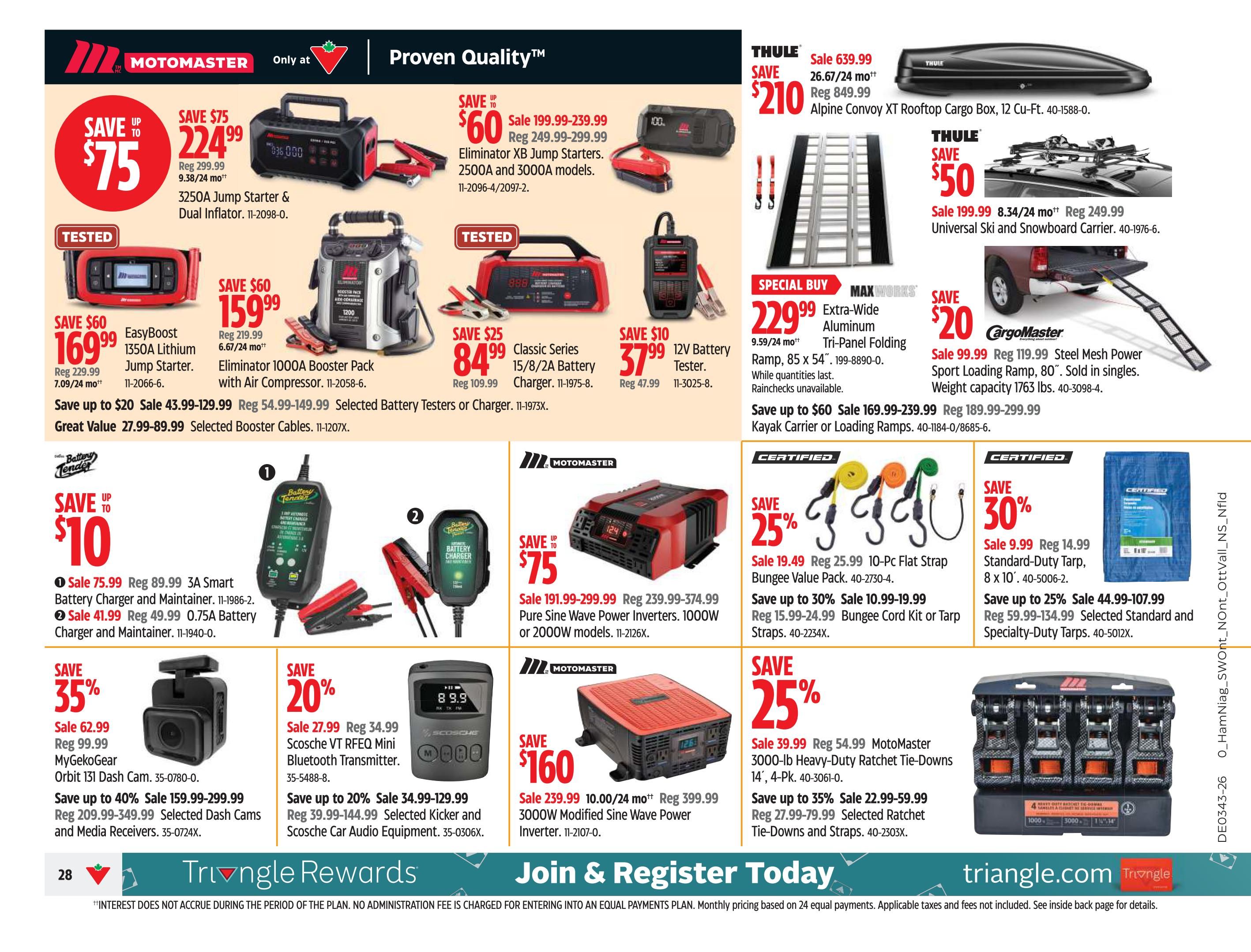 Canadian Tire (Atlantic) Flyer October 22 to 28