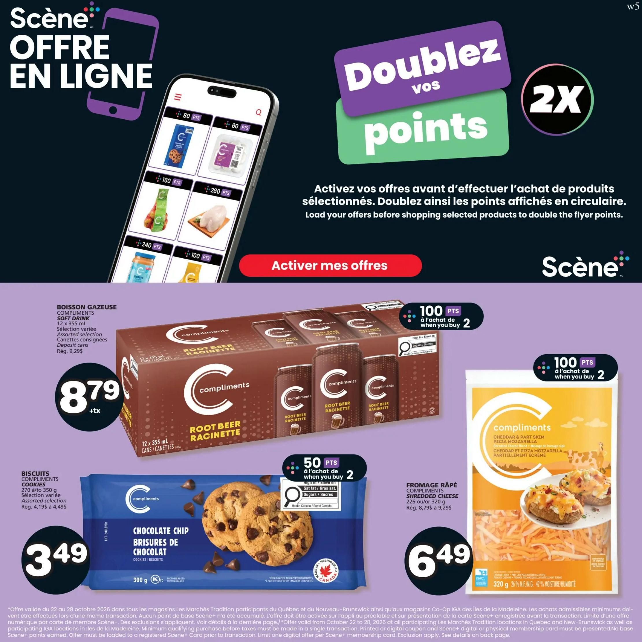 Coop IGA (QC) Flyer October 22 to 28