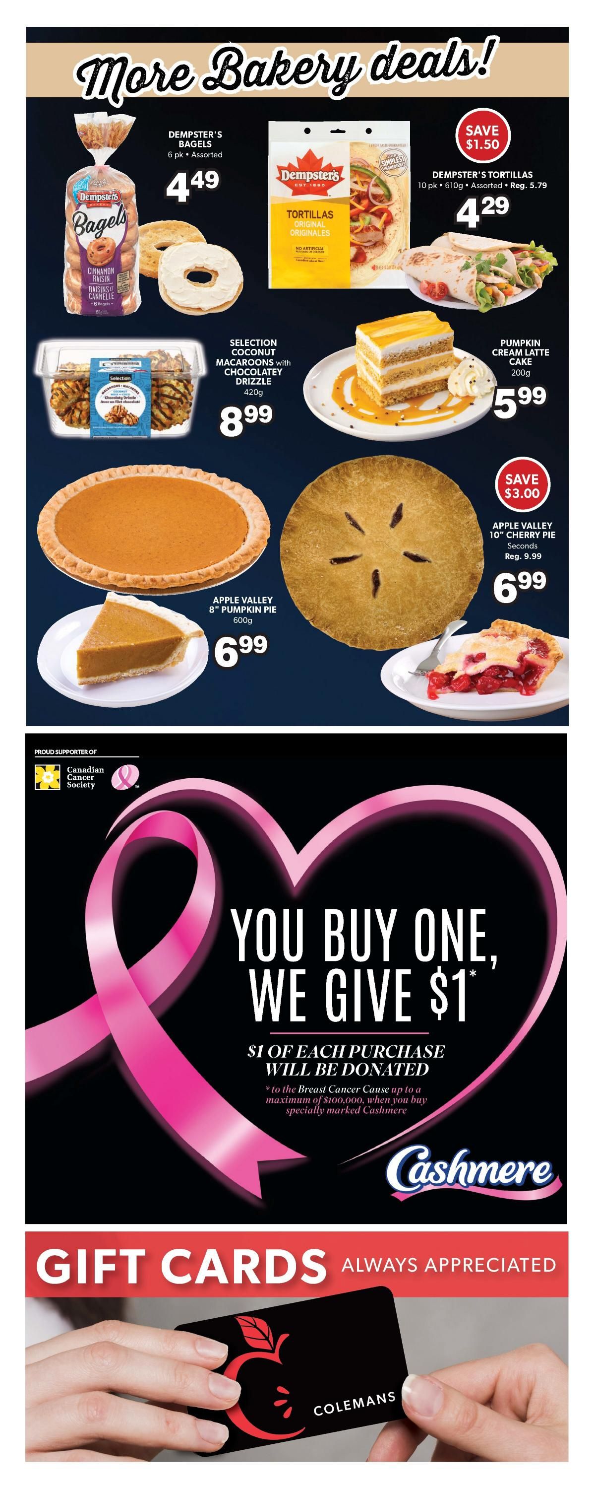 Coleman's Flyer October 22 to 28