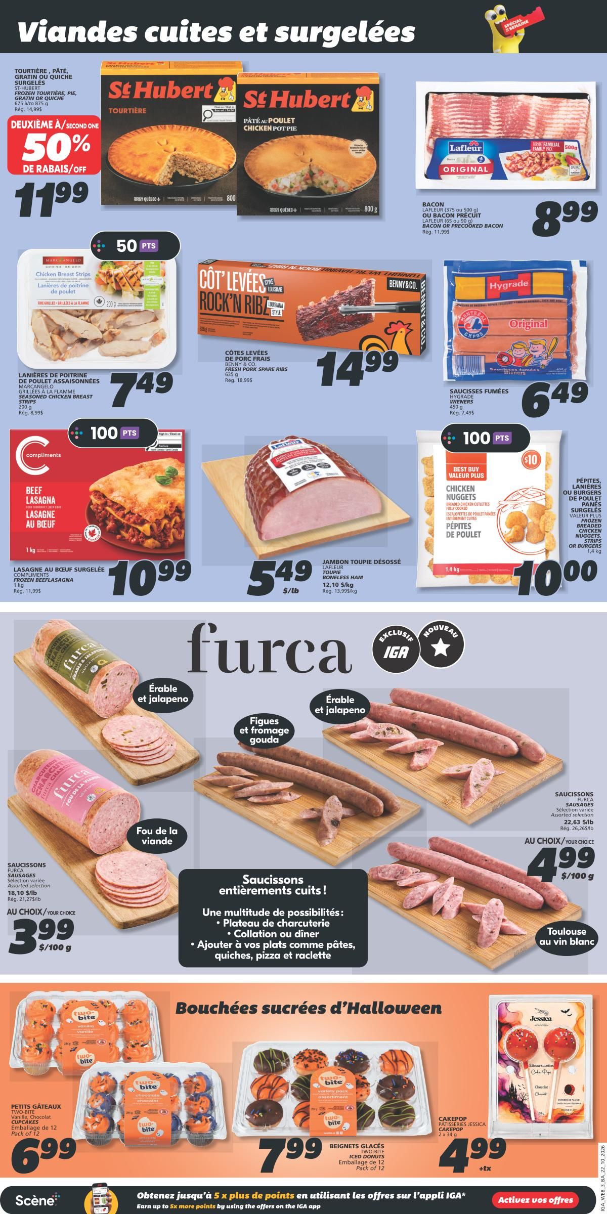 IGA (NB) Flyer October 22 to 28