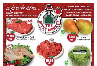 The Apple Market Flyer October 19 to 25