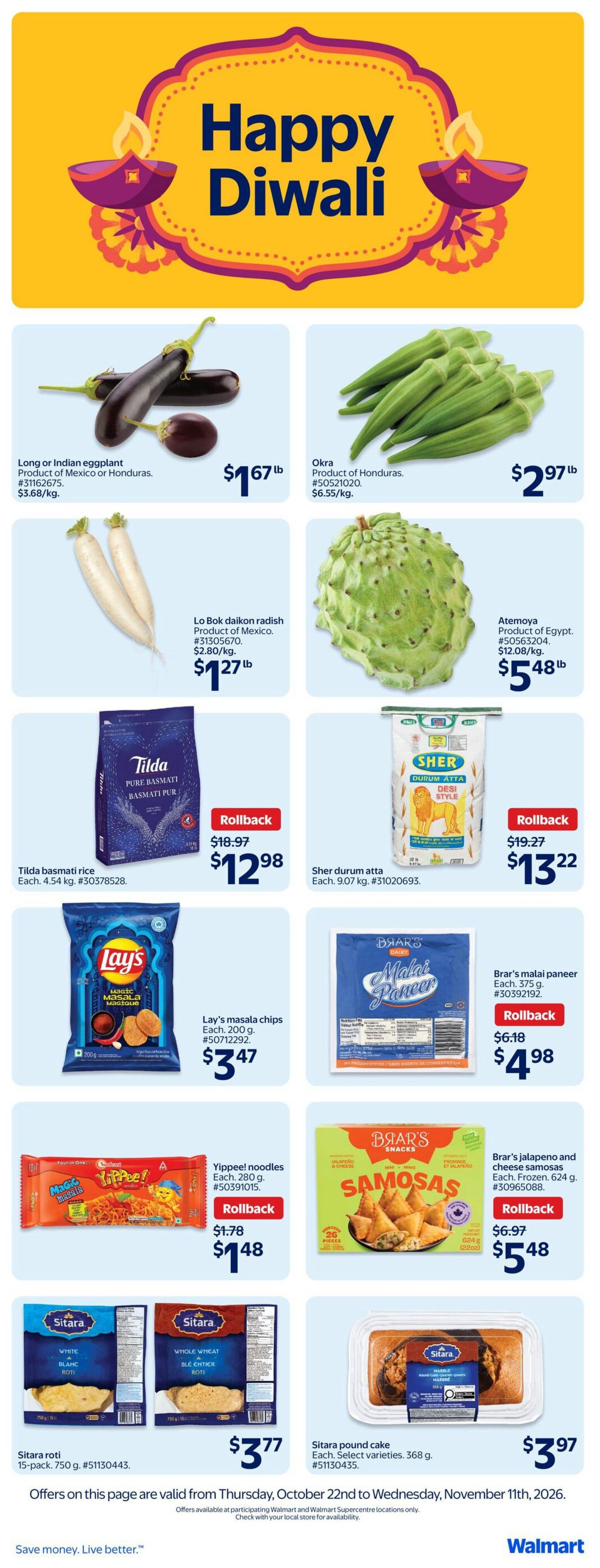 Walmart (ON) Flyer October 22 to 28
