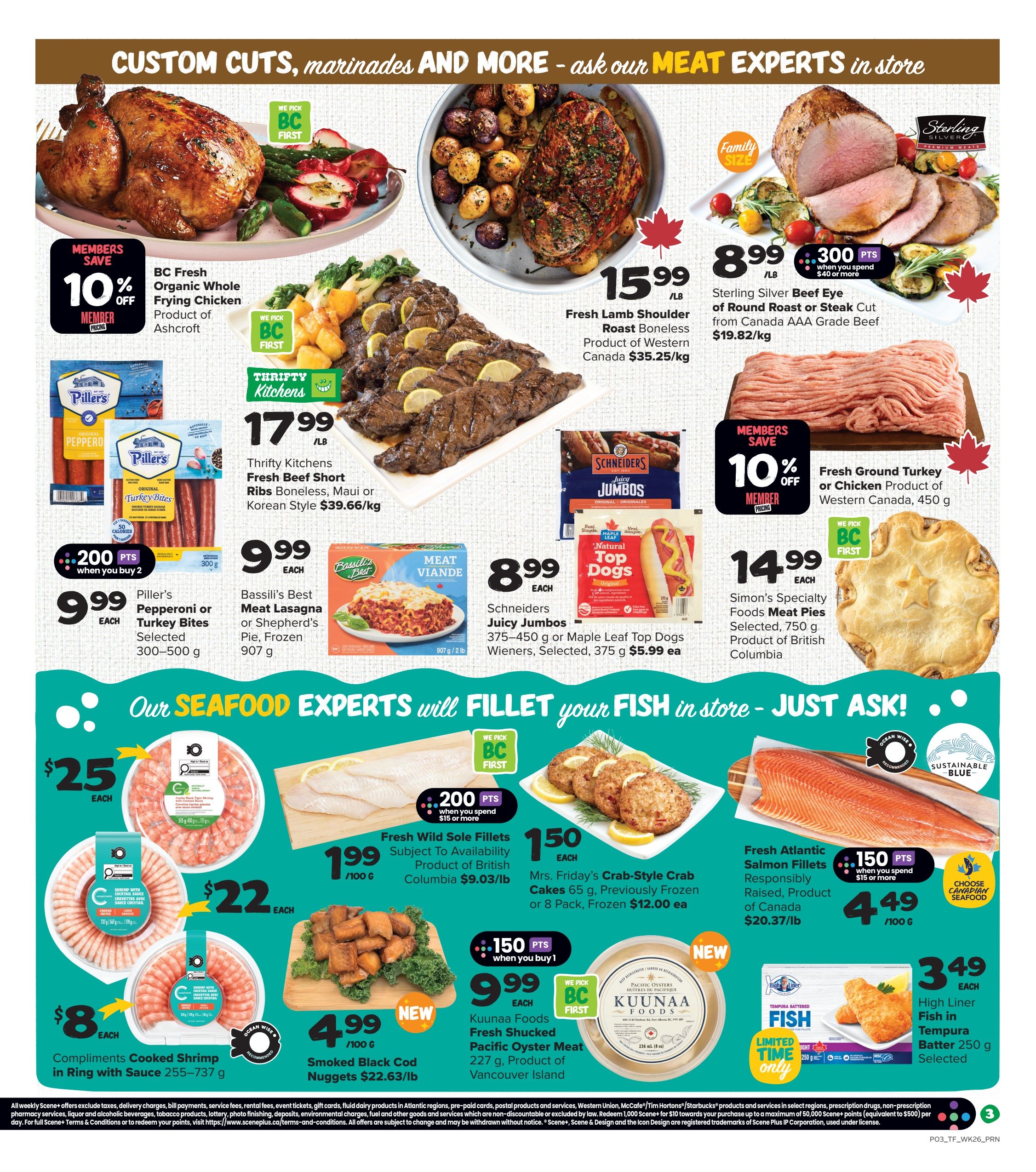 Thrifty Foods Flyer October 22 to 28