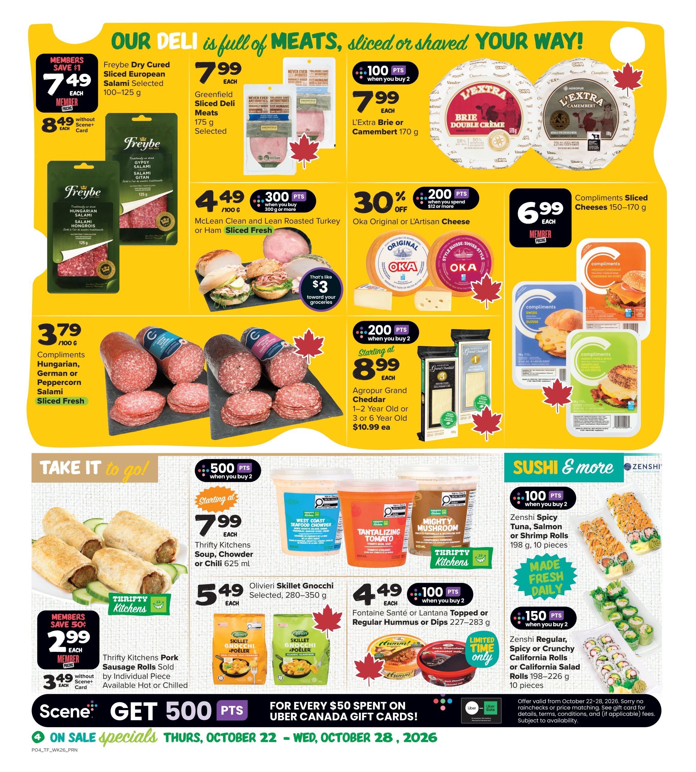 Thrifty Foods Flyer October 22 to 28