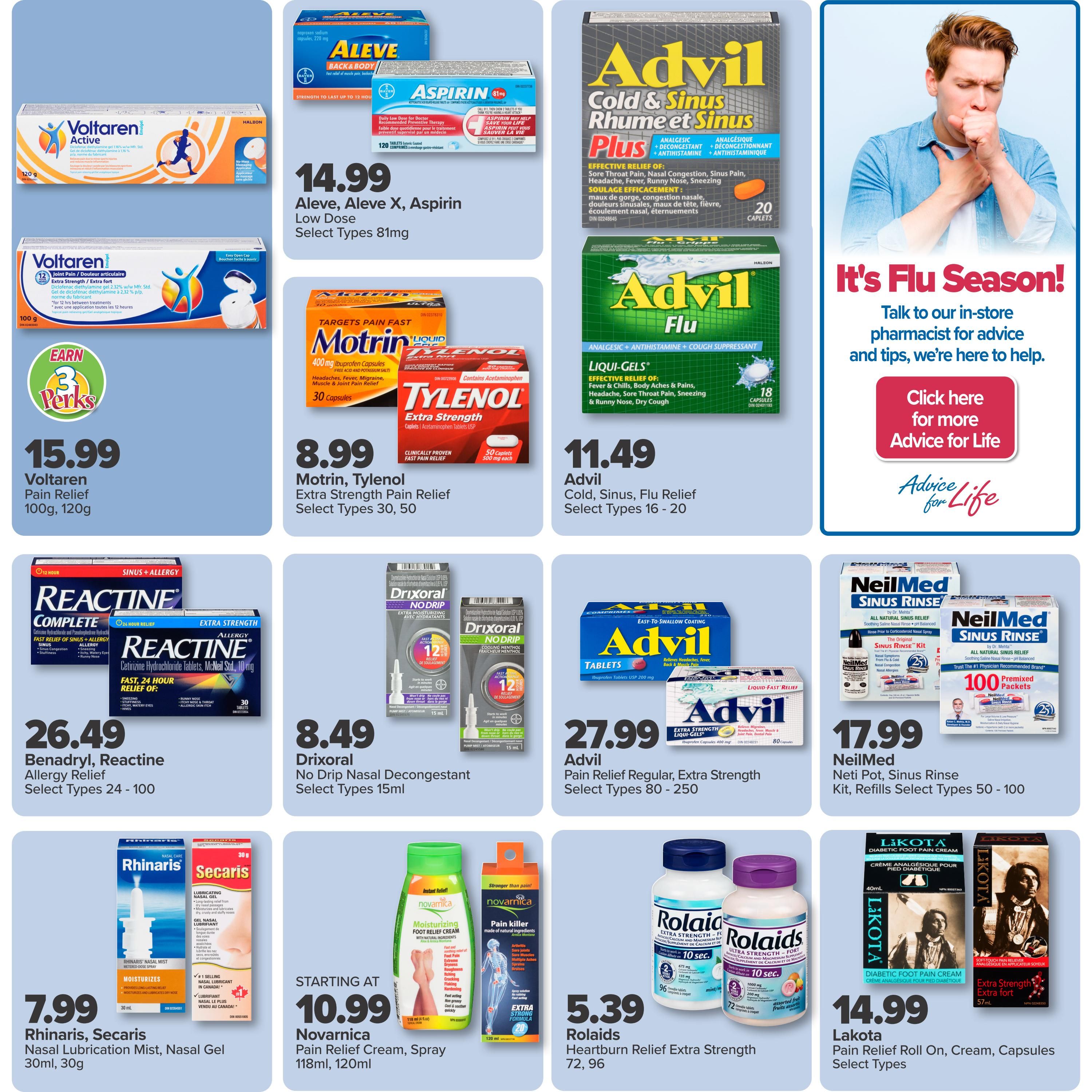 PharmaChoice Health Centre Flyer October 22 to 28