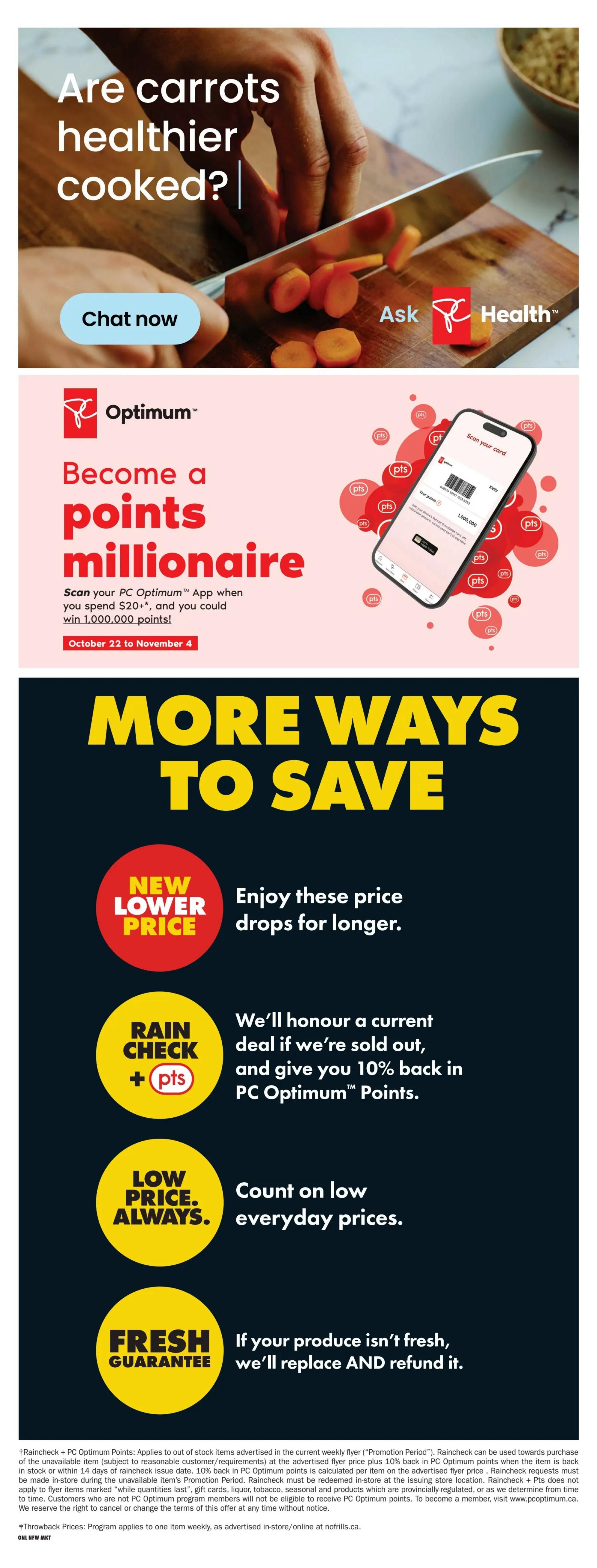 No Frills (West) Flyer October 22 to 28