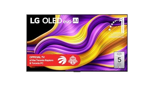 LG 65-Inch G5 OLED evo 4K Smart TV - α11 AI Processor 4K Gen 2, Alexa Built-in, Up to 165Hz Refresh Rate, HDMI 2.1, G-Sync, FreeSync, Dolby Vision, Wall Mount Included (OLED65G5WUA, 2025)