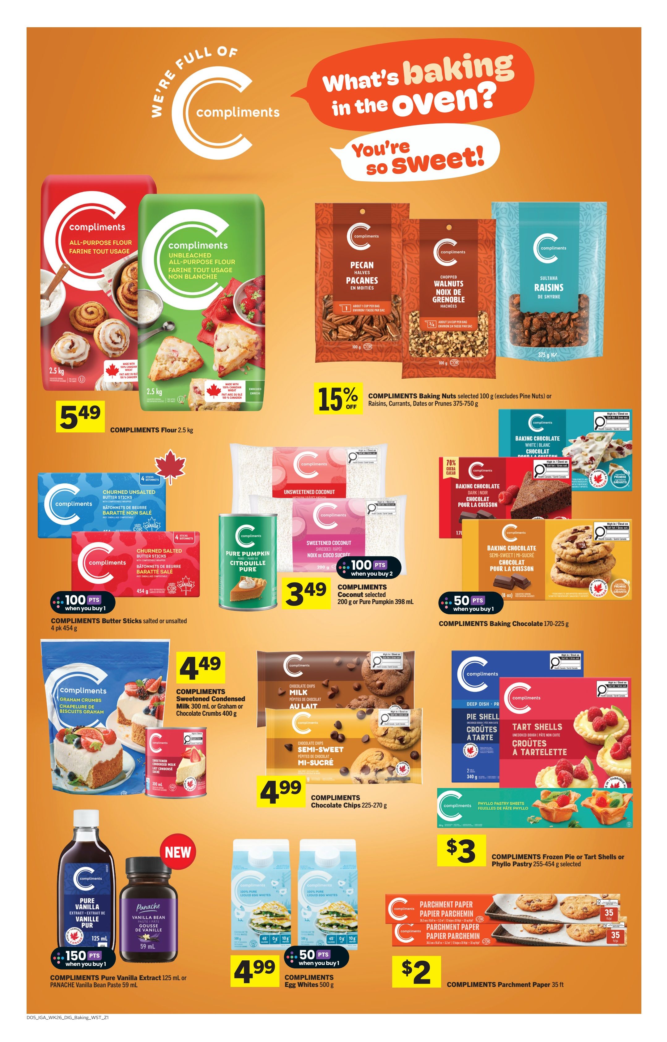 IGA (West) Flyer October 22 to 28