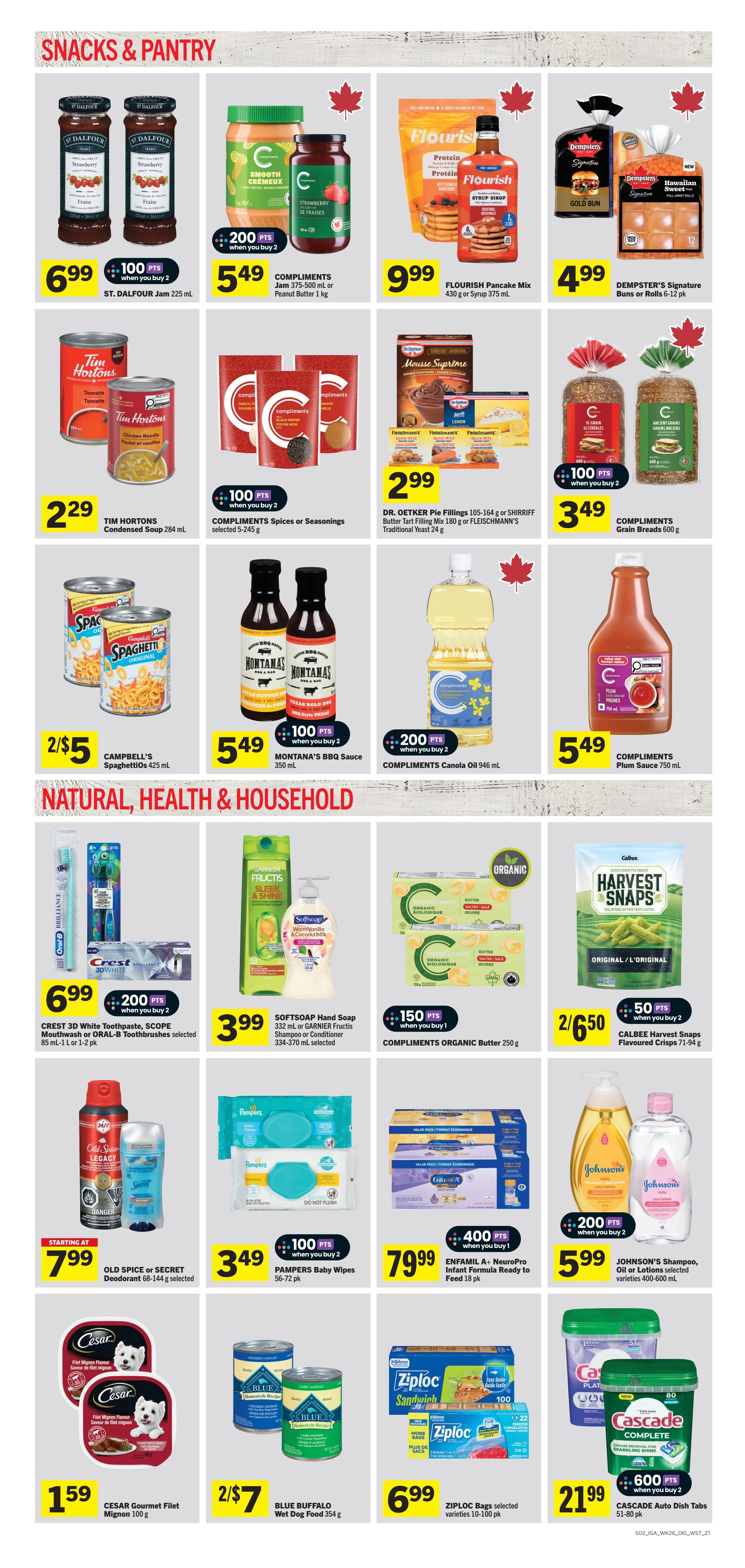 IGA (West) Flyer October 22 to 28