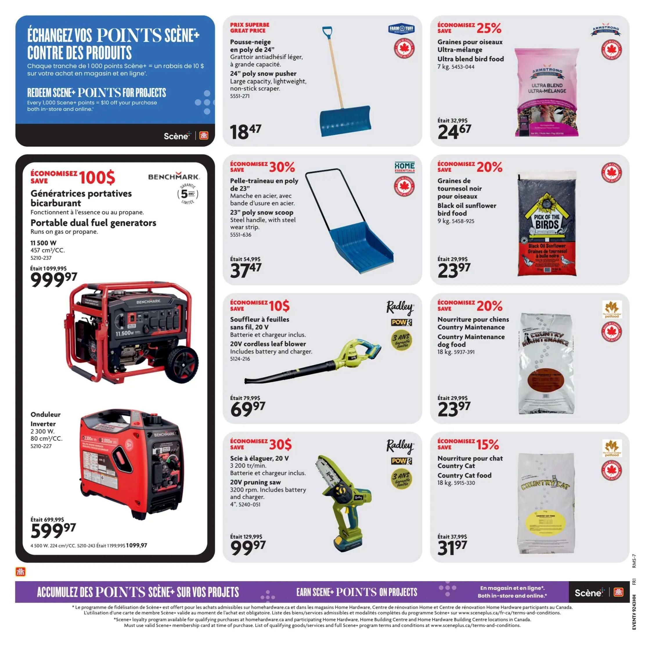 Home Hardware (QC) Flyer October 22 to November 4