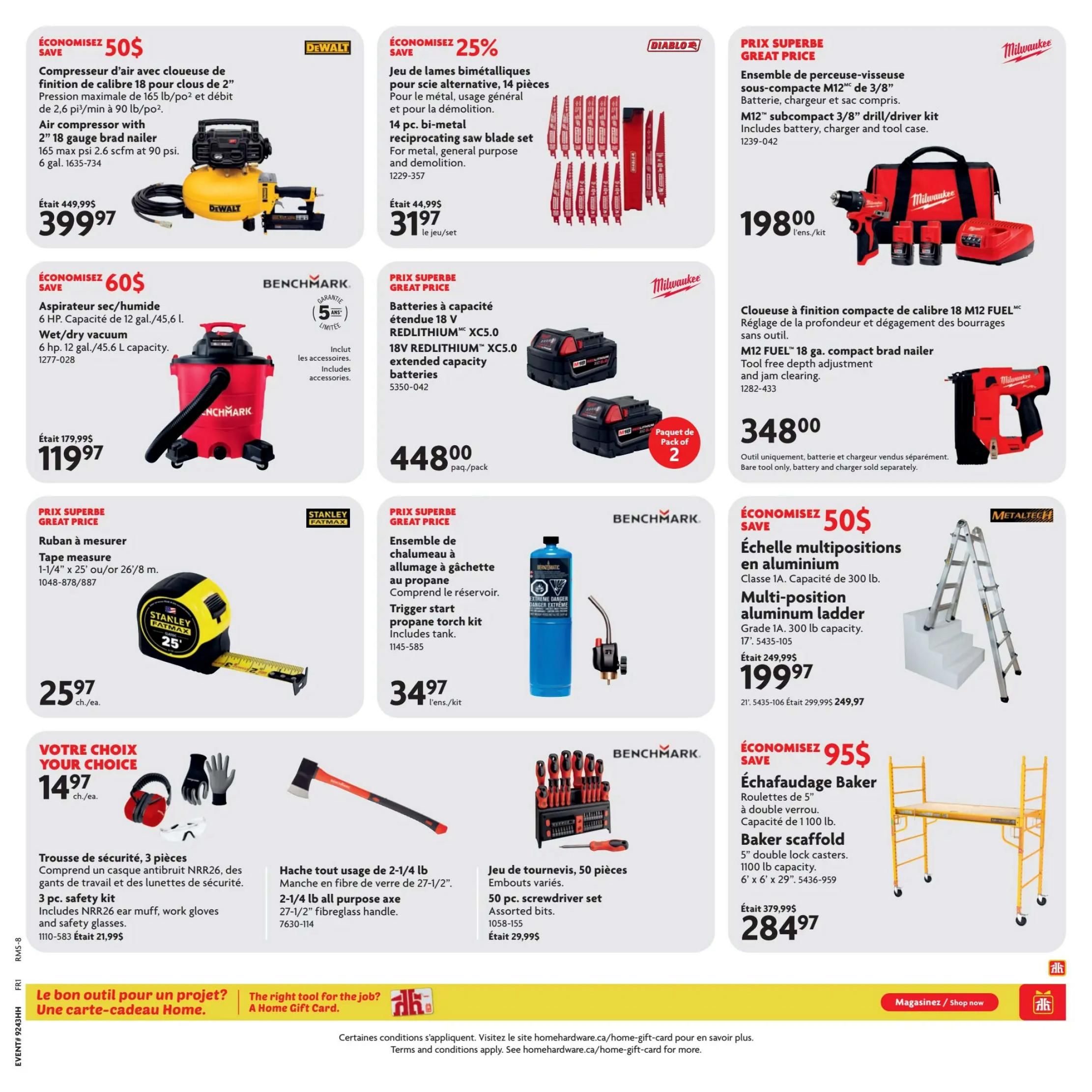 Home Hardware (QC) Flyer October 22 to November 4
