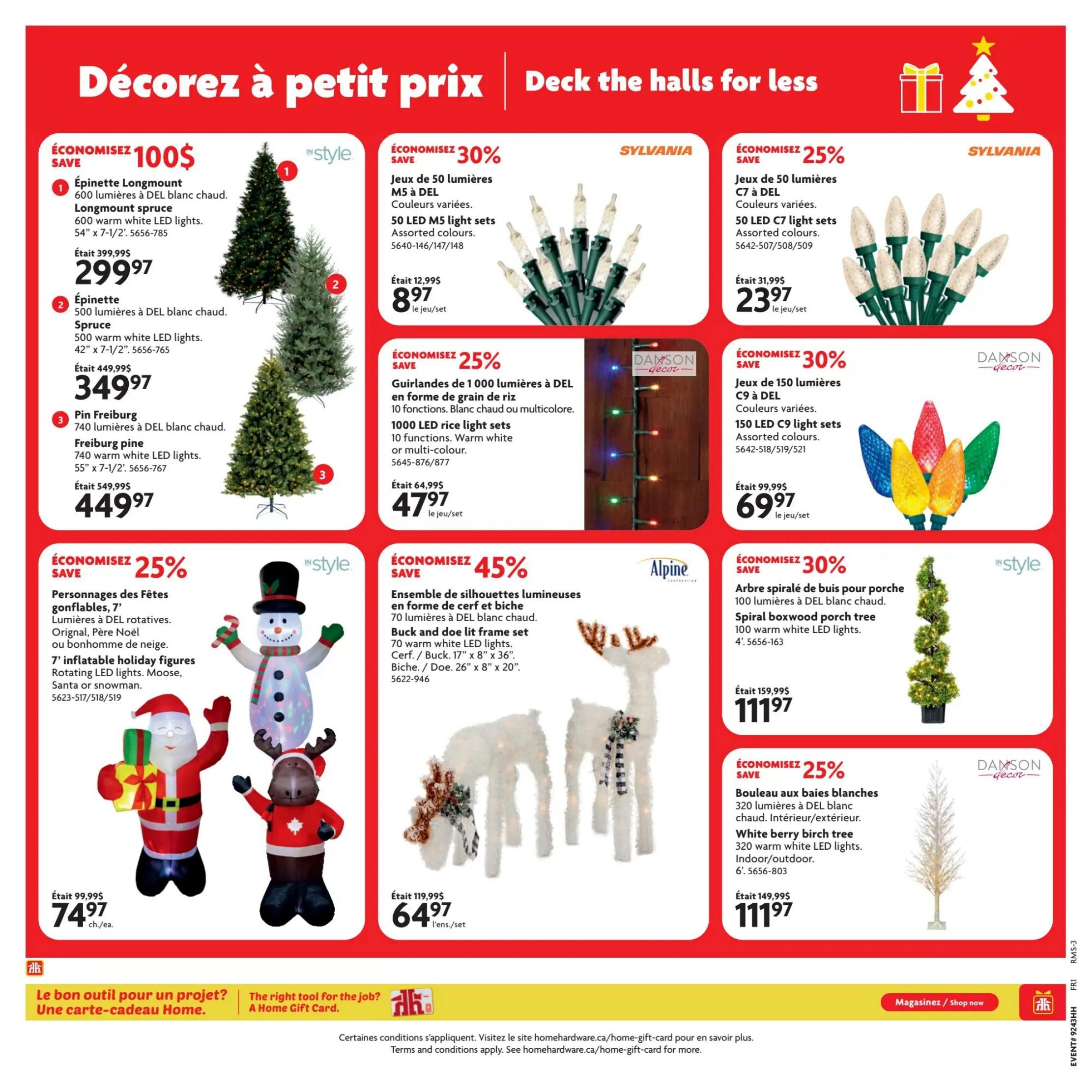 Home Hardware (QC) Flyer October 22 to November 4