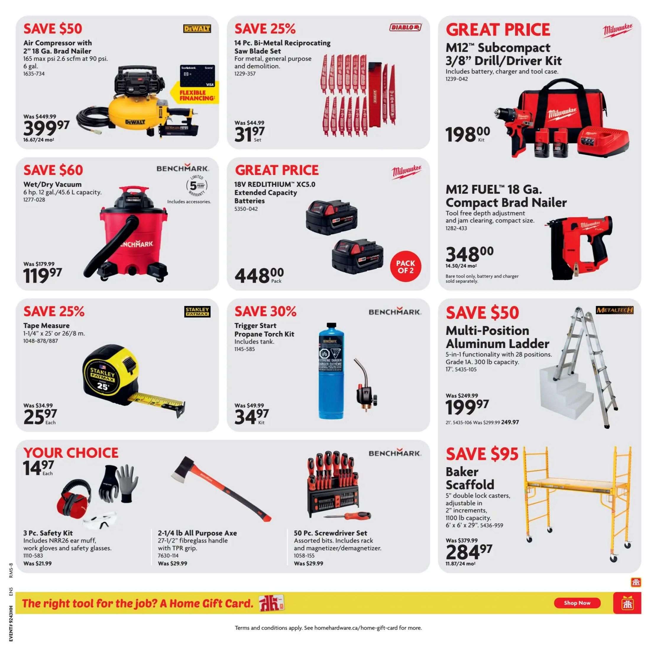 Home Hardware (BC) Flyer October 22 to November 4
