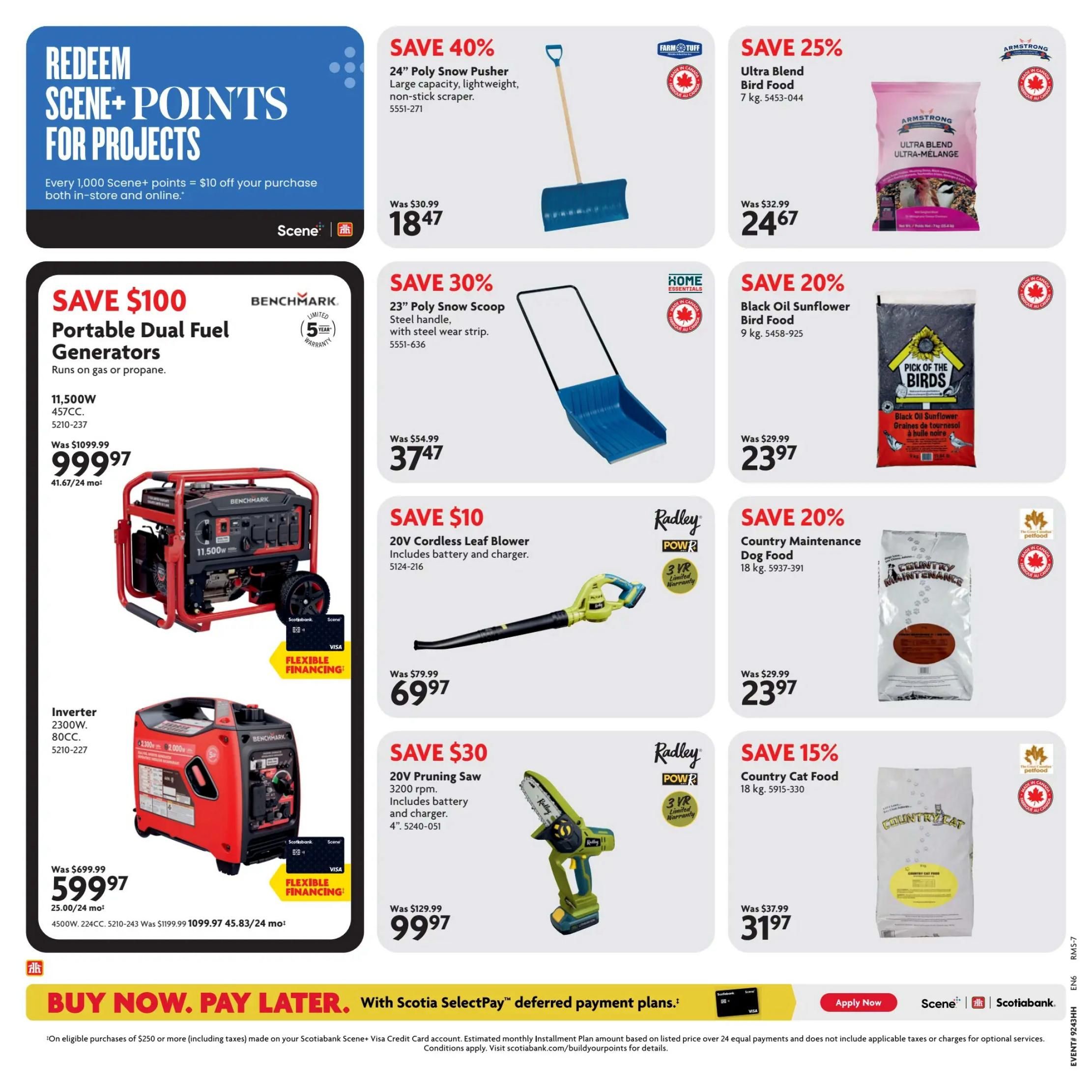 Home Hardware (ON) Flyer October 22 to November 4