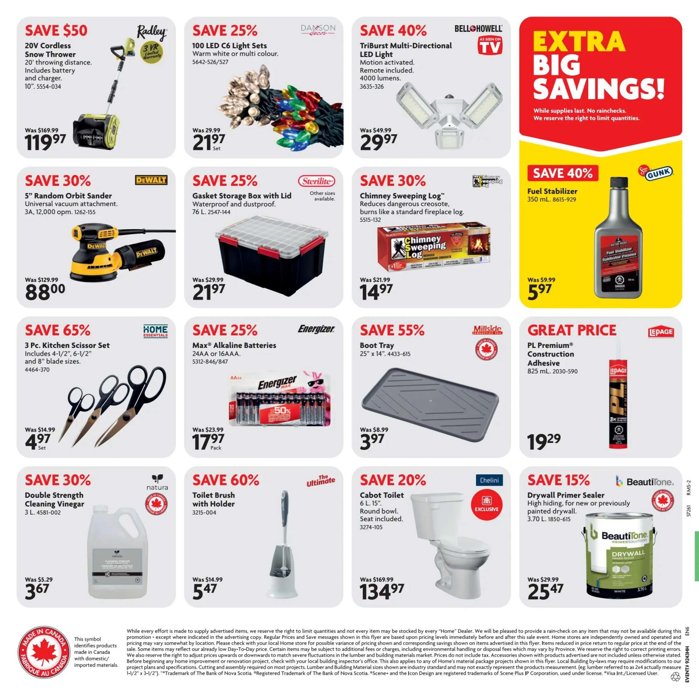 Home Hardware (ON) Flyer October 22 to November 4