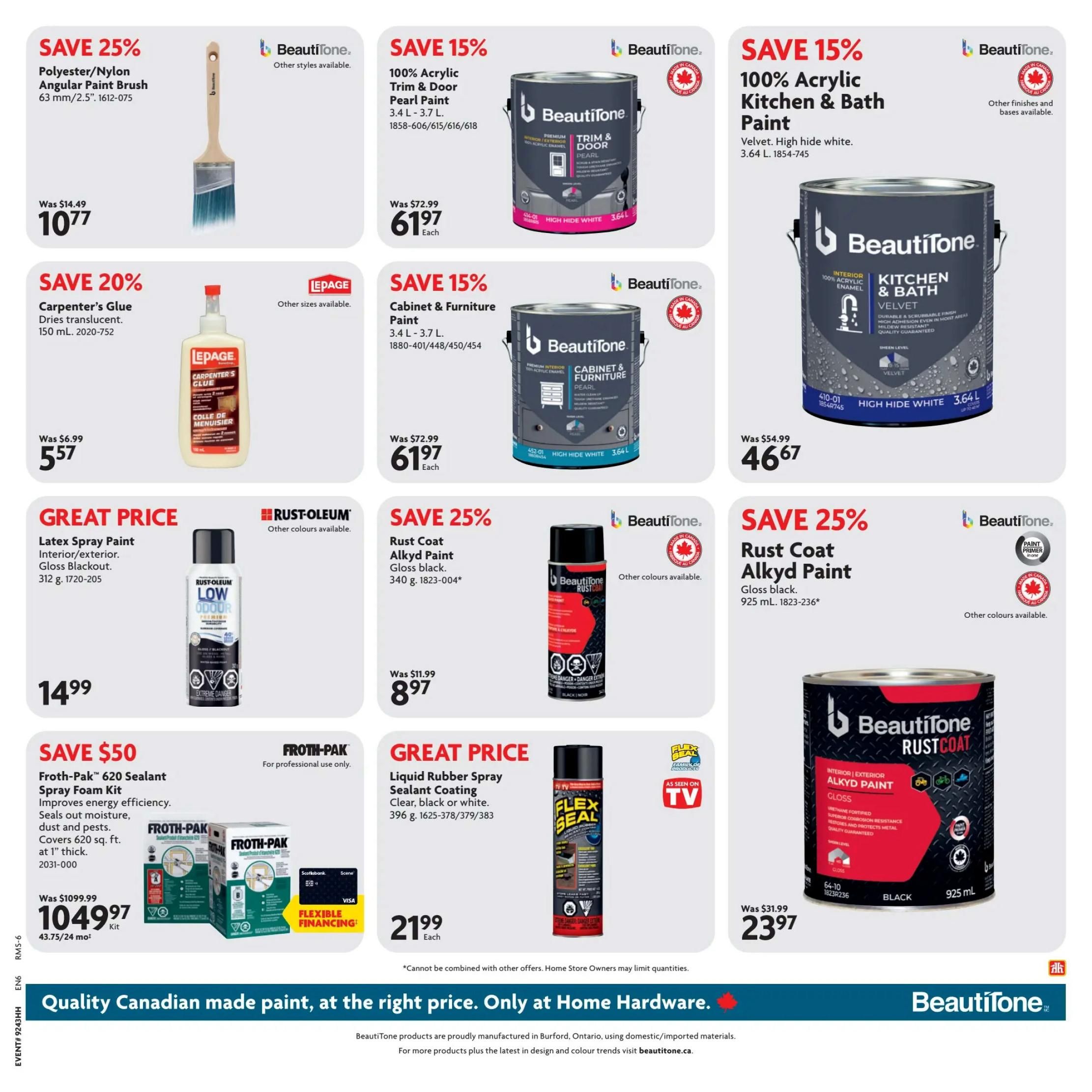Home Hardware (ON) Flyer October 22 to November 4