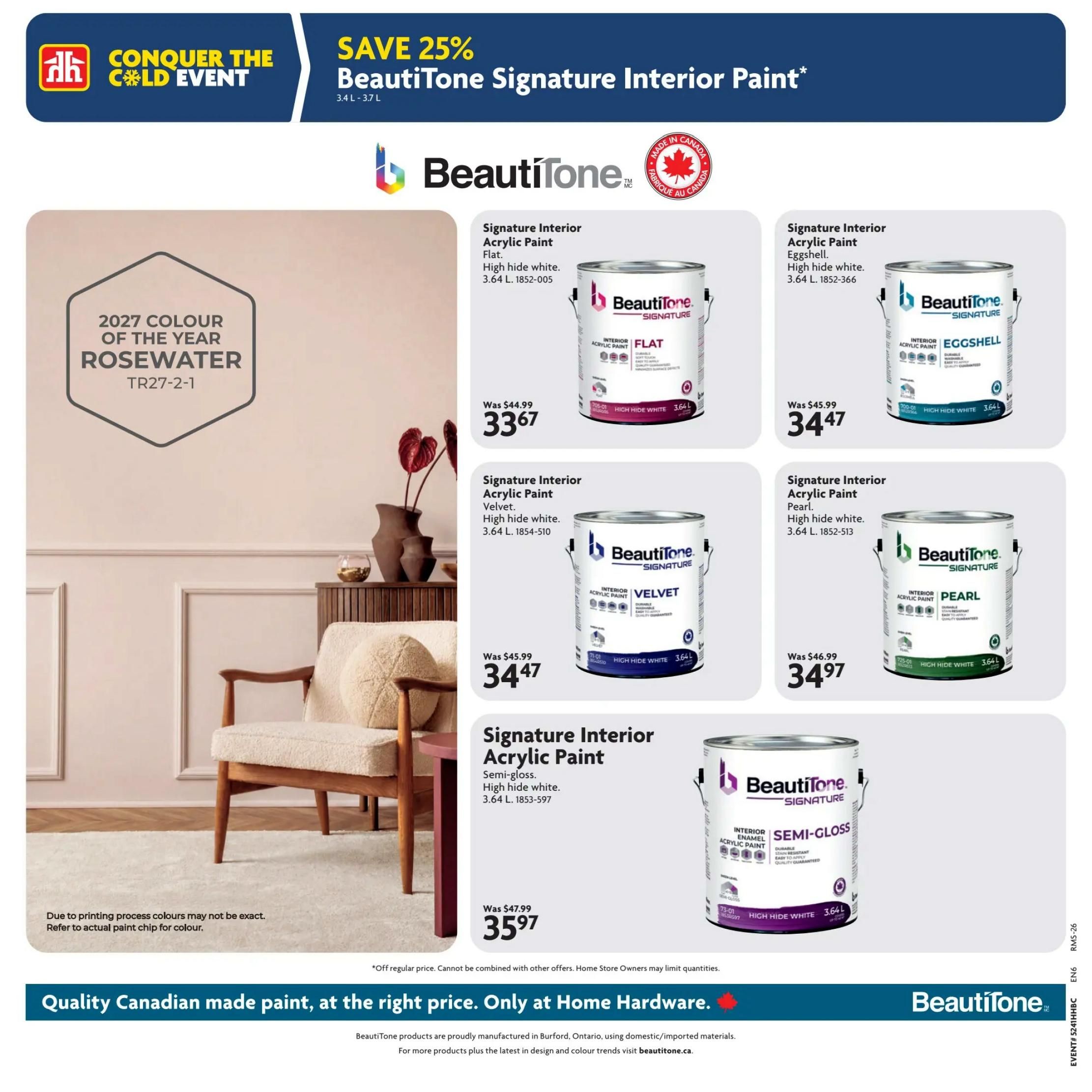 Home Hardware (ON) Flyer October 22 to November 4