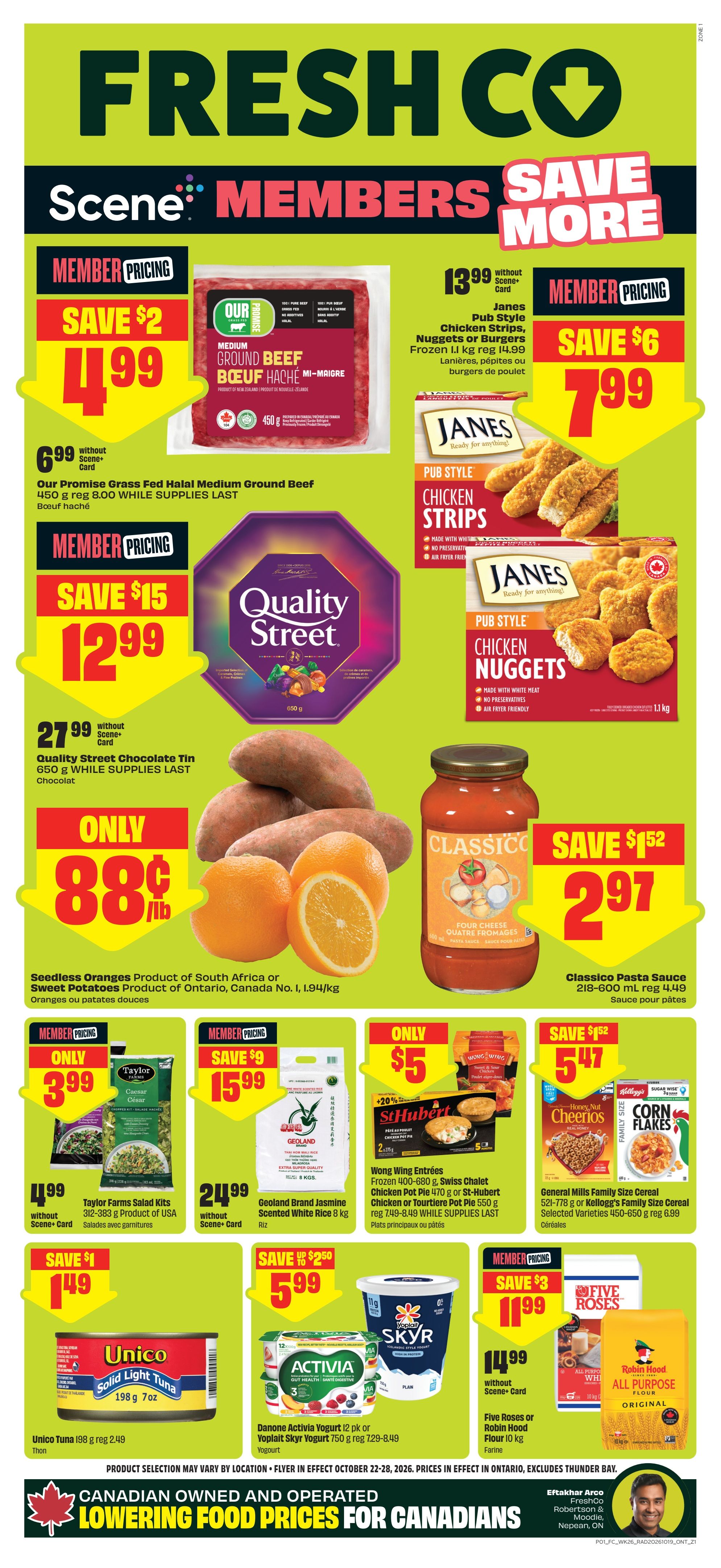 FreshCo (ON) Flyer October 22 to 28