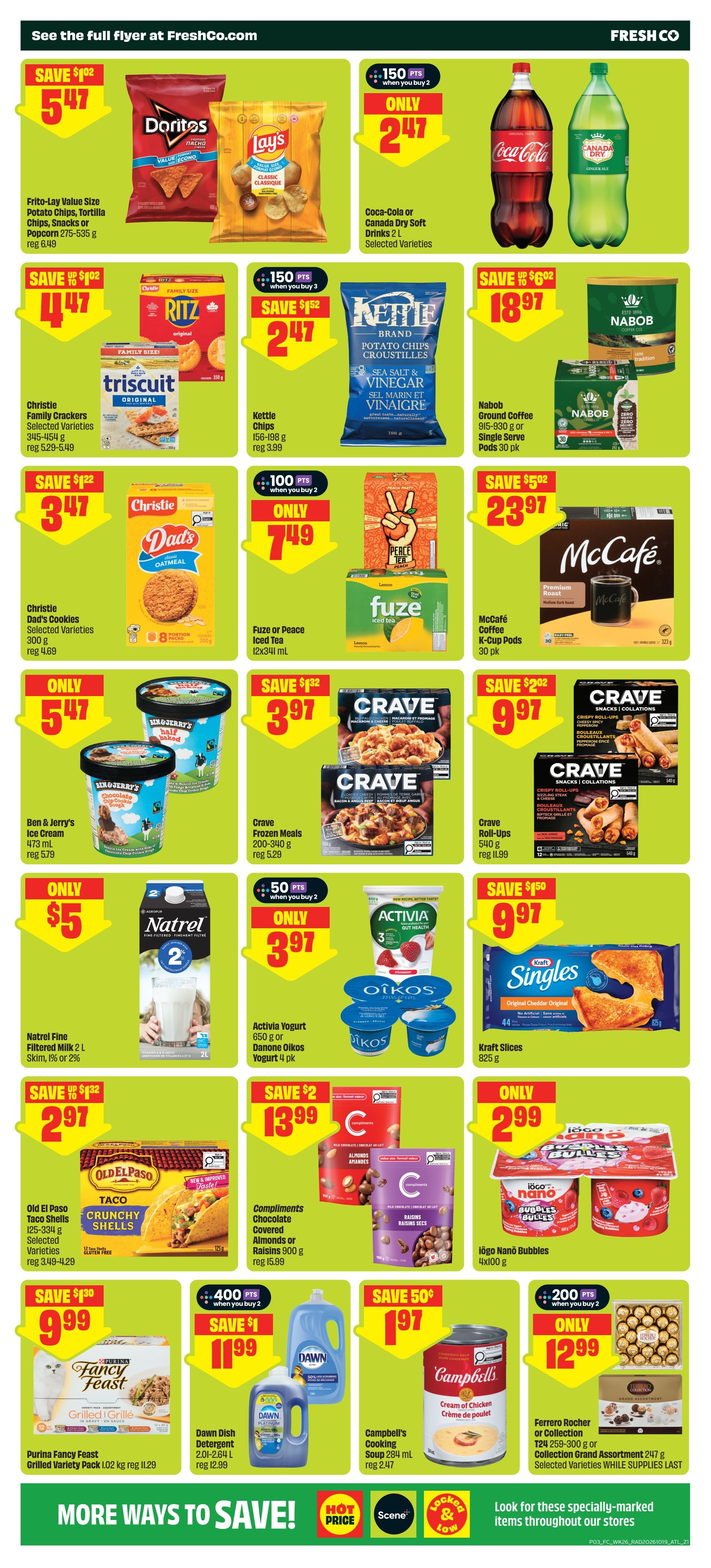 FreshCo (Atlantic) Flyer October 22 to 28