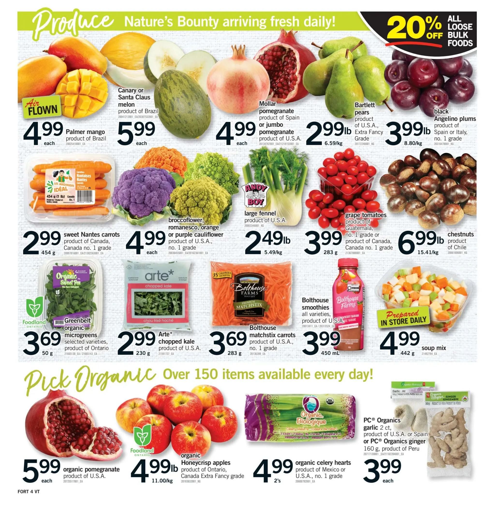 Fortinos Flyer October 22 to 28