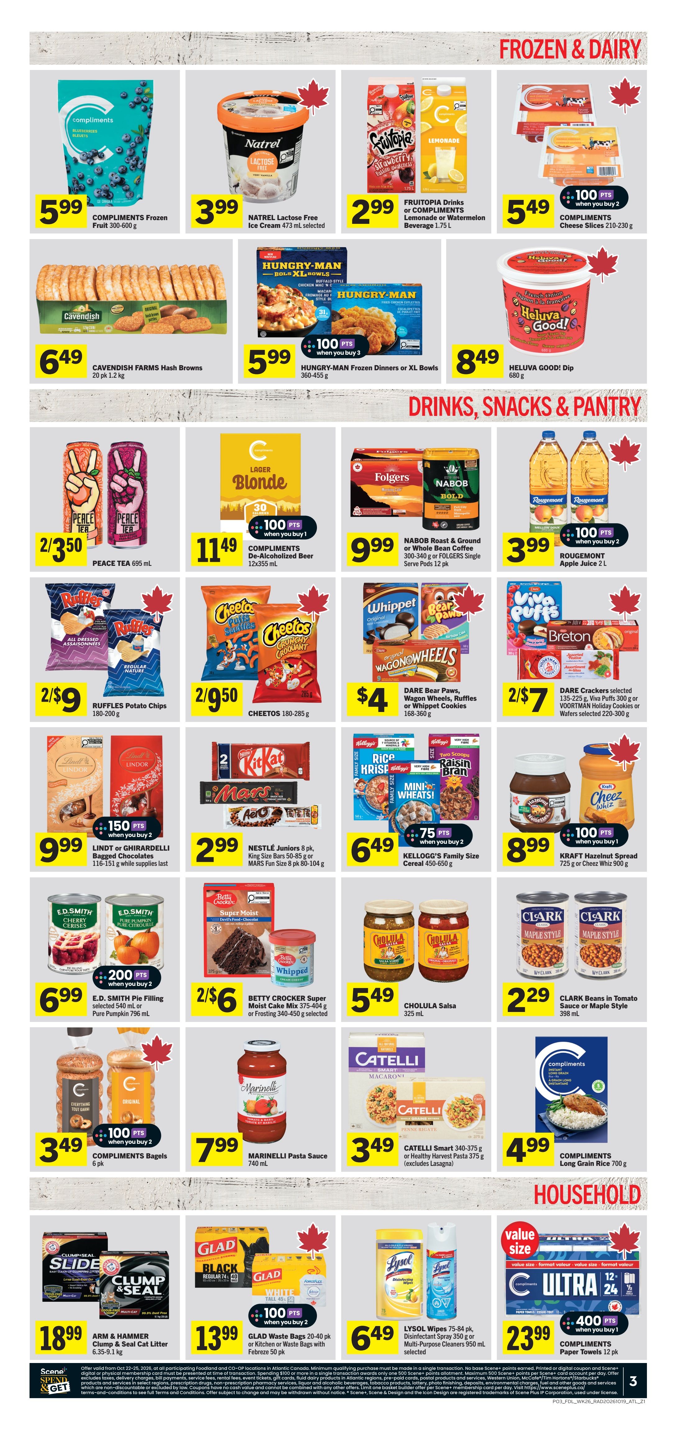Foodland (Atlantic) Flyer October 22 to 28