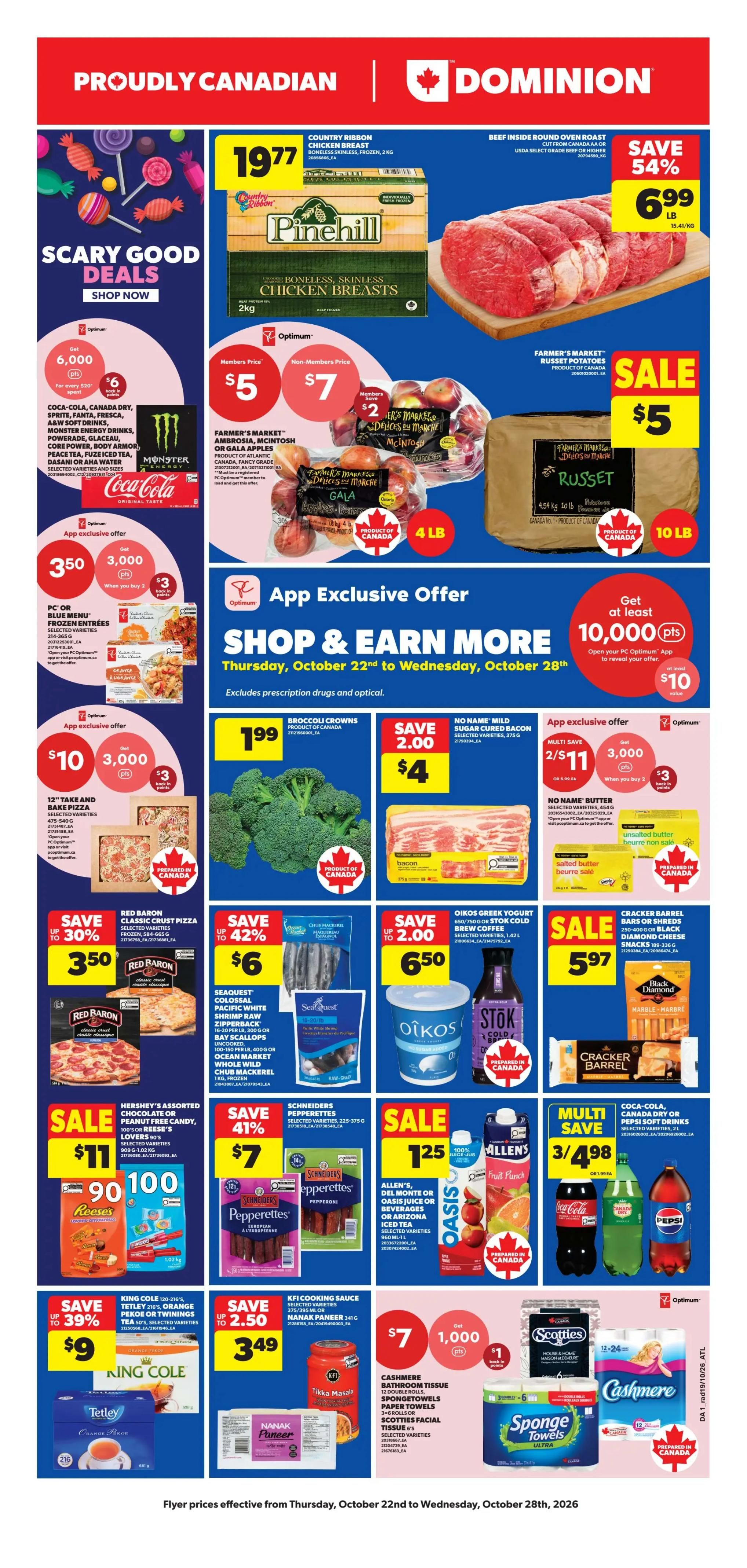 Dominion Flyer October 22 to 28