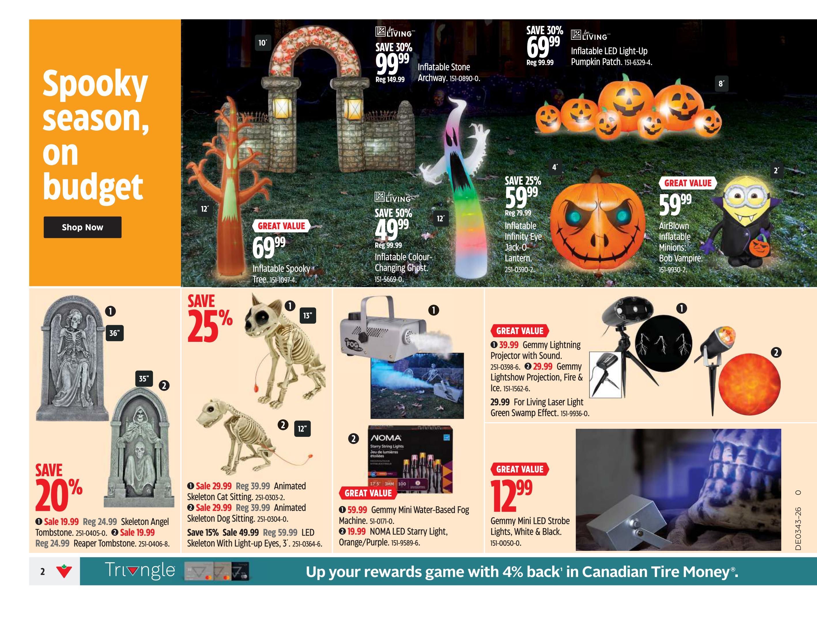 Canadian Tire (ON) Flyer October 23 to 29