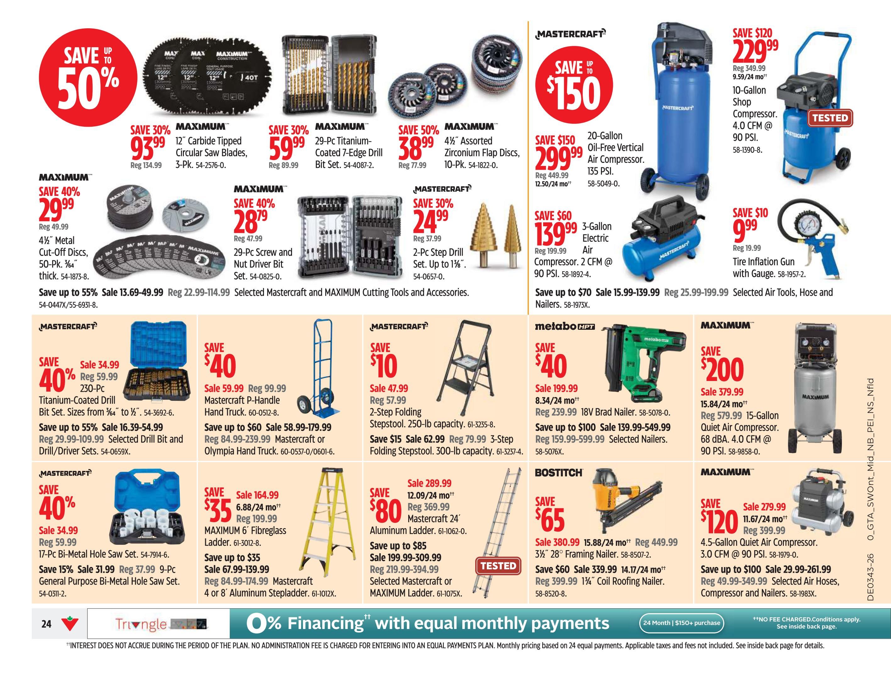 Canadian Tire (ON) Flyer October 23 to 29