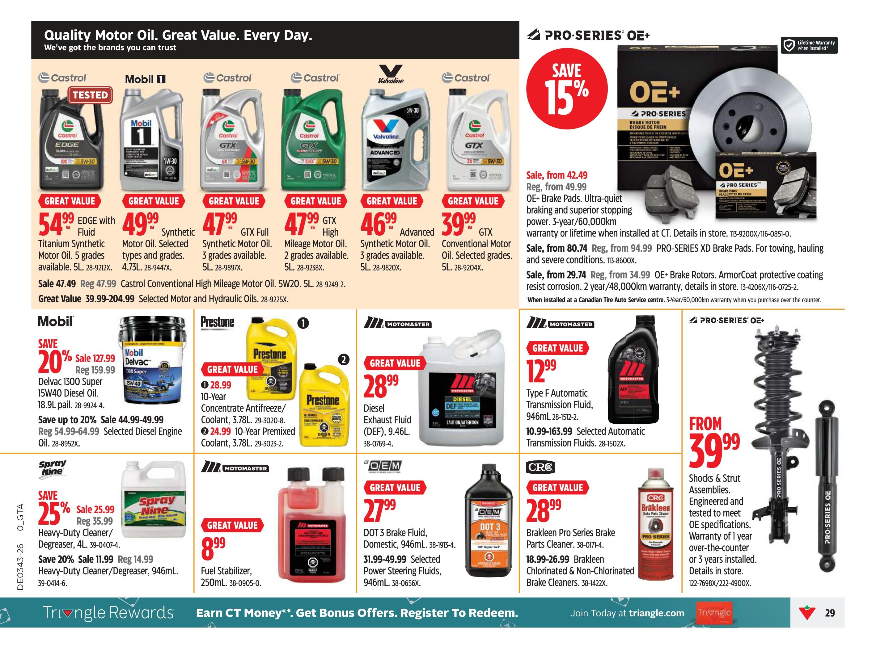 Canadian Tire (ON) Flyer October 23 to 29