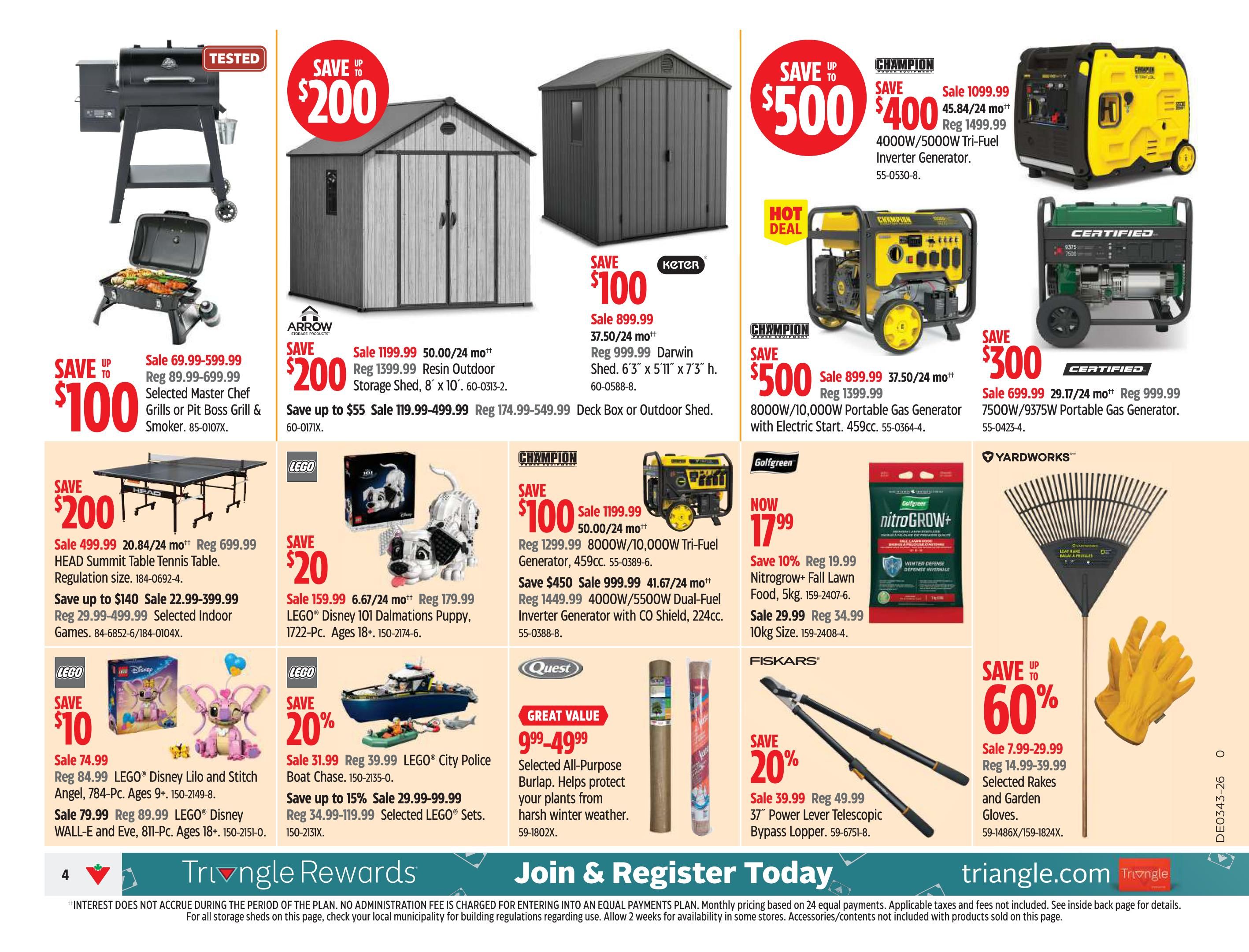 Canadian Tire (ON) Flyer October 23 to 29