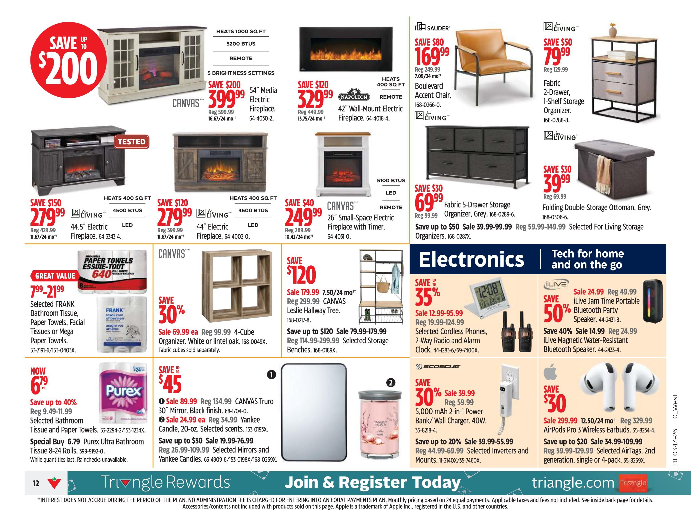 Canadian Tire (West) Flyer October 23 to 29