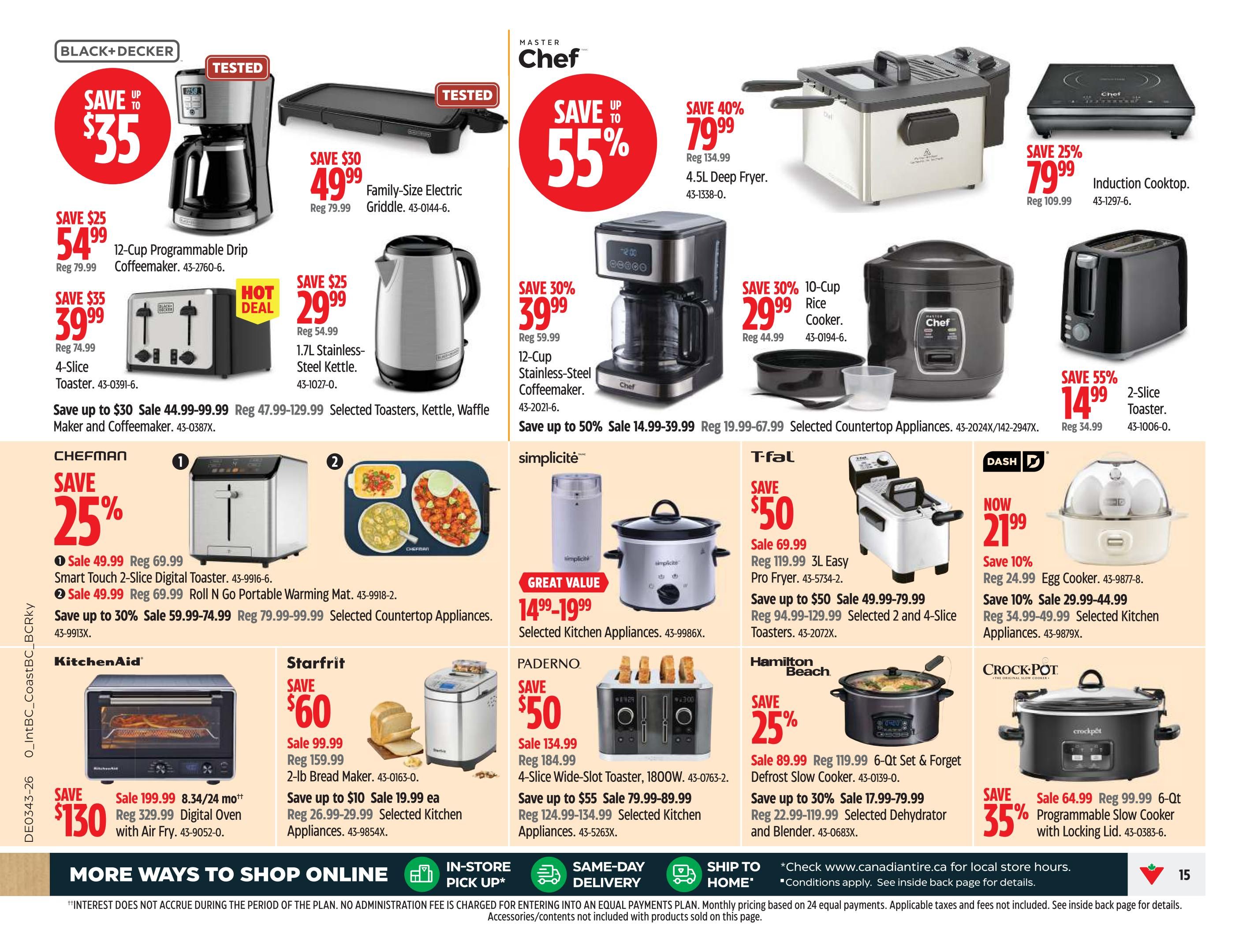 Canadian Tire (West) Flyer October 23 to 29