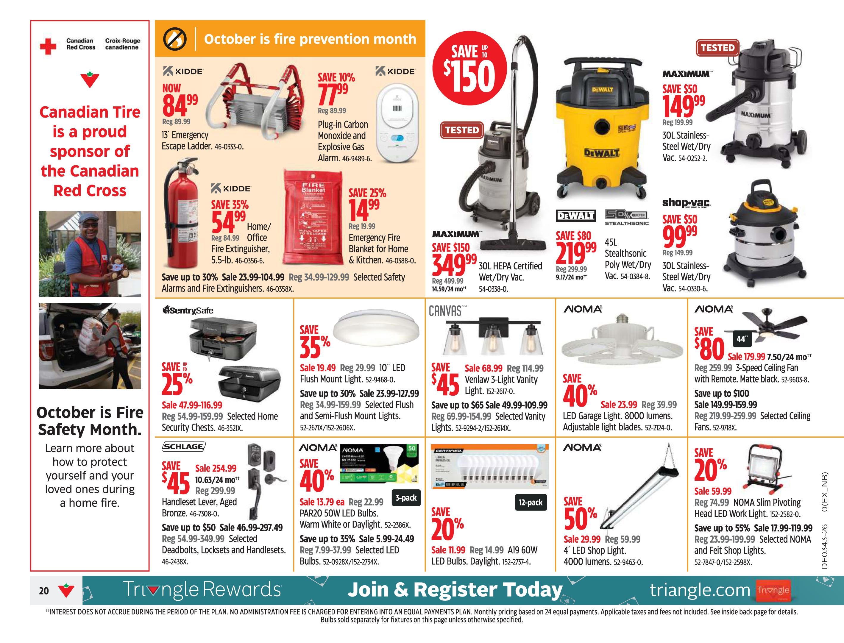 Canadian Tire (West) Flyer October 23 to 29