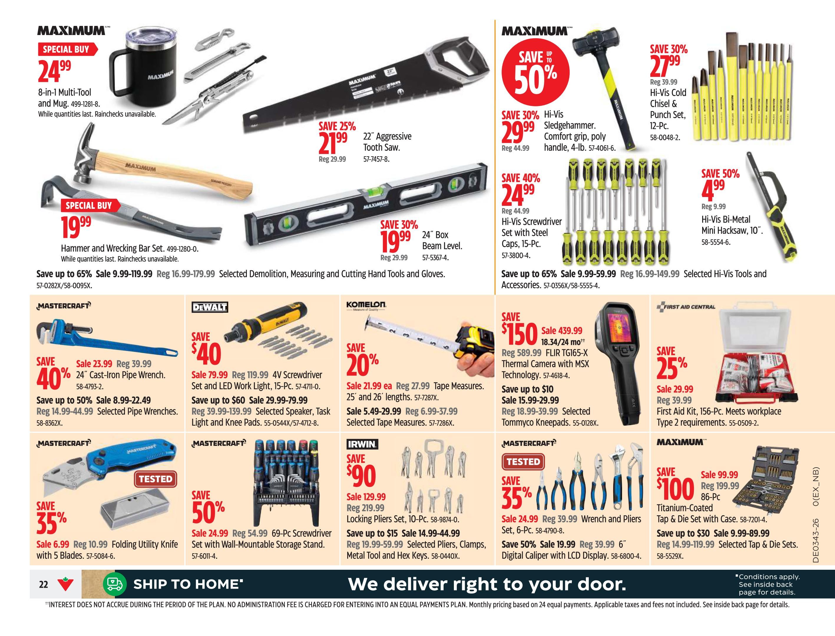 Canadian Tire (West) Flyer October 23 to 29