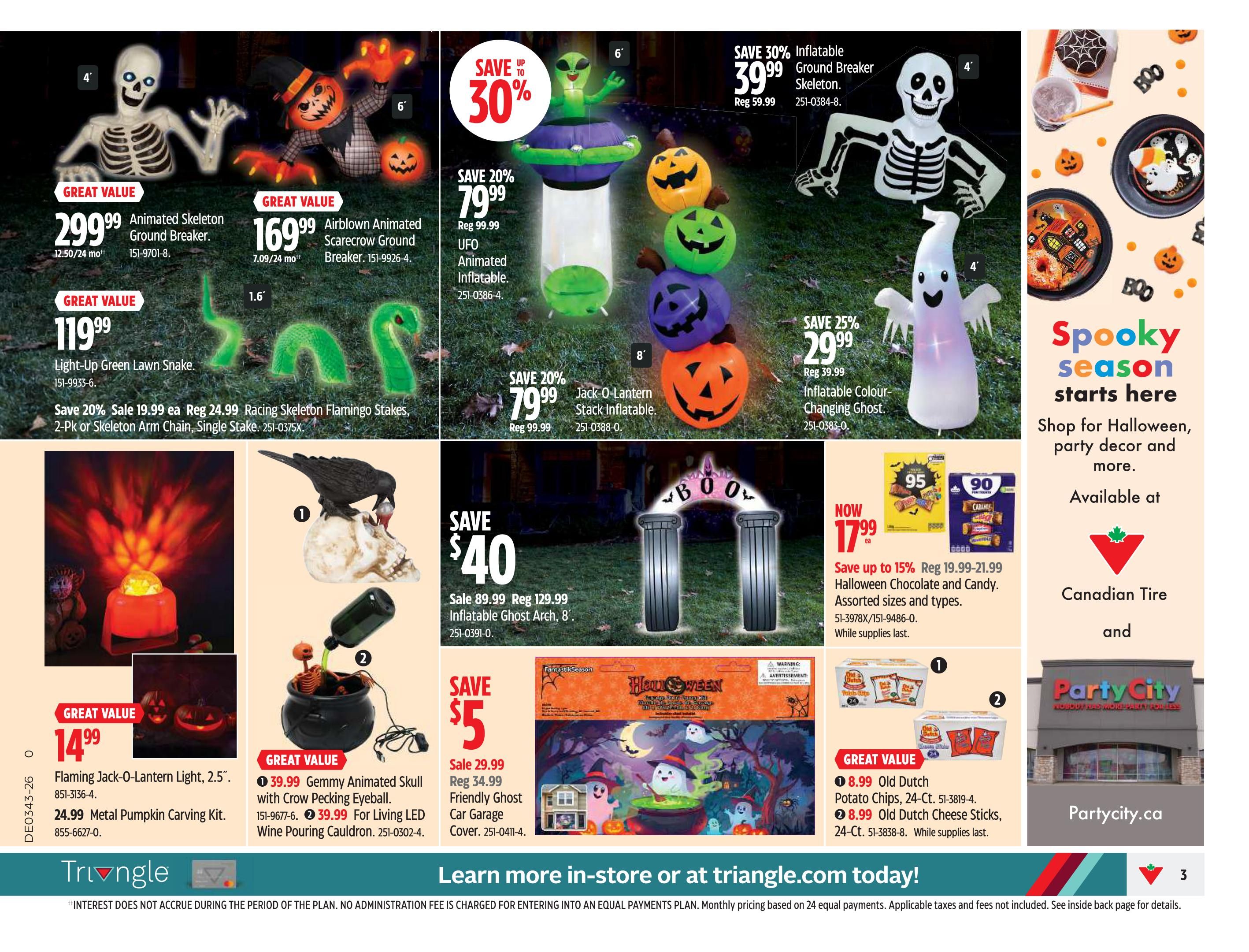 Canadian Tire (West) Flyer October 23 to 29